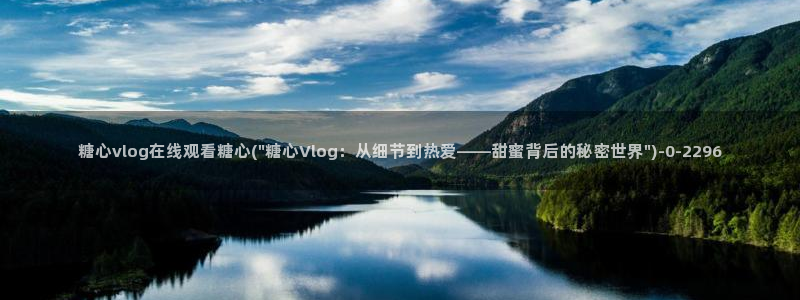 糖心vlog免费下载观看